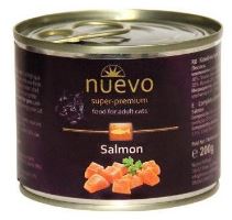 Nuevo kočka adult Losos konzerva 200g (1)