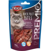 Premio DUCK FILET BITES - kousky kachních prsíček 50g (1)