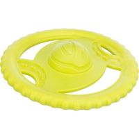 Aqua Toy plovoucí disk se středovým míčem, 20 cm, TPR (1)