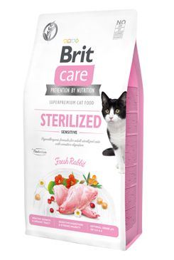Brit Care Cat GF Sterilized Sensitive 7kg - EXP 03/2022