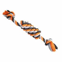 HIP HOP Válec JUMBO bavlněný se 2 knoty 51cm/500g šedá, tm.šedá, oranžová (1)
