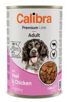 Calibra Dog Premium konz. with Veal&Chicken 1240g (1)
