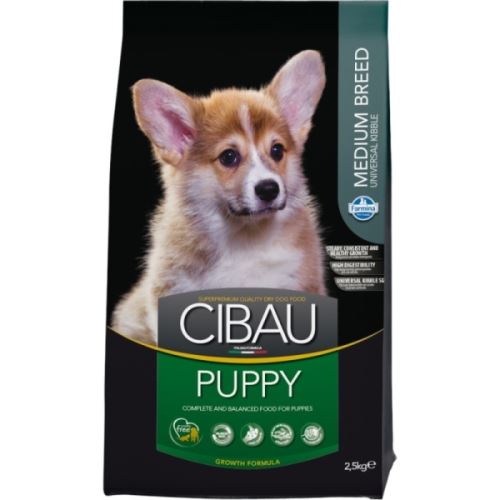 CIBAU Dog Puppy Medium 12kg + 2kg ZDARMA EXP - 03 - 23