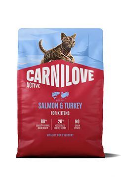 Carnilove Active Cat Salmon & Turkey for Kittens 2kg
