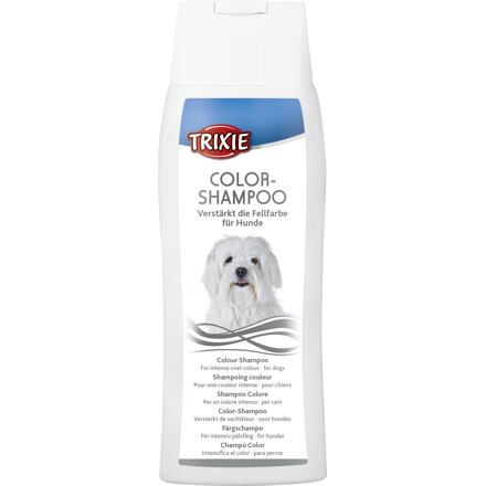 Color šampon-bílý 250ml TRIXIE - pro světlé a bílosrsté psy