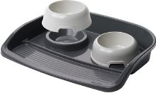 Miska plast 2 kusy - 0,3l + podnos LINDO Ferplast (5)