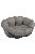 Polštář SOFA 10 bavlna šedý 96x71x32cm Ferplast