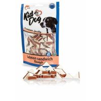 KIDDOG lososové sendvičové trojúhelníčky 80g (1)