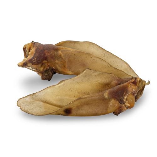 KIDDOG 100% Natural Snack, hovězí ucho - Jumbo XXL 20 - 28cm / 1ks volně