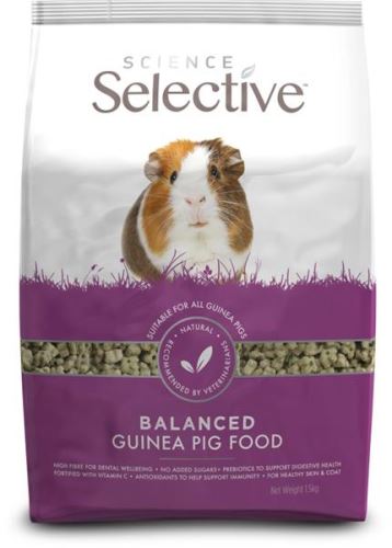 Supreme Science Selective Guinea Pig - morče 1,5kg