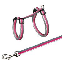 FRESHLINE postroj s vodítkem pro kočku 27-45cm/10mm/1,2m (1)