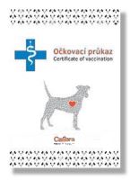 Očkovací průkaz pes Calibra mezinárodní (1)