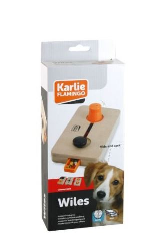 Karlie Interaktivní dřevěná hračka WILES 22x12cm