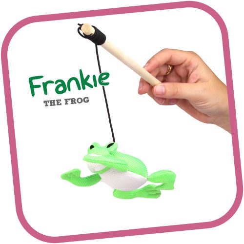 Beco Cat Nip hůlka - Žába Frankie