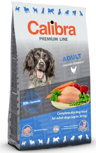 Calibra Dog Premium Line Adult 3kg - EXP 12/2021