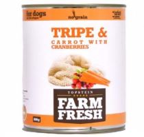 Farm Fresh Tripe &amp; Carrot with Cranberries 800g