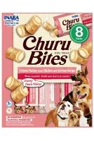 Churu Dog Bites Chicken wraps Chicken+Salmon 8x12g (1)