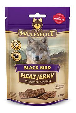 Wolfsblut Meat Jerky Black Bird 80g