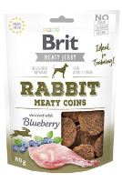 Brit Jerky Rabbit Meaty Coins 80g (1)