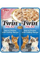 Churu Cat Twin Packs Tuna&Chick&Scallop in Broth 2x40g Churu Cat Twin Packs Tuna&Chick&Scallop in Broth 2x40g