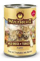 Wolfsblut Dog Puppy Wild Duck&Turkey konz. 395g Wolfsblut Dog Puppy Wild Duck&Turkey konz. 395g