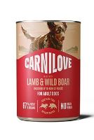 Carnilove Dog Can Paté Made with Lamb & Wild Boar 400g Carnilove Dog Can Paté Made with Lamb & Wild Boar 400g