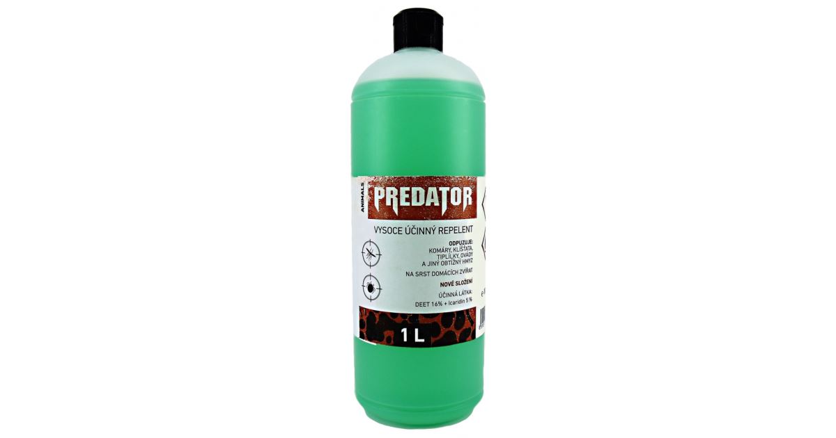 Predator Animals Repelent 1000ml - náhradní náplň do rozprašovače ...