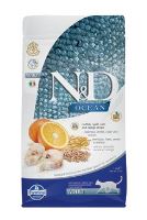 N&D OCEAN CAT Low Grain Adult Codfish & Orange 1,5kg (1)