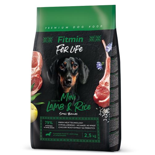 Fitmin dog For Life Lamb & Rice Mini 2,5kg