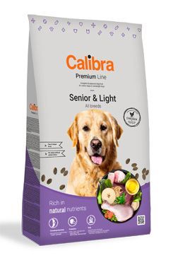 Calibra Dog Premium Line Senior&Light 12kg NEW