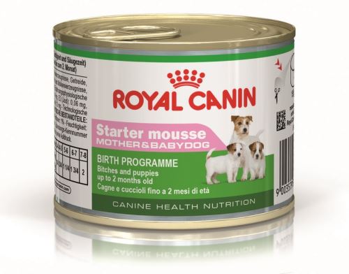 Royal Canin konzerva STARTER MOUSSE MOTHER and BABYDOG 195g