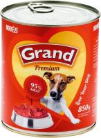 GRAND konzerva pes hovězí 850g (1)