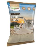 Písek NATURE LAND koupací pro činčily 3,3kg (1)
