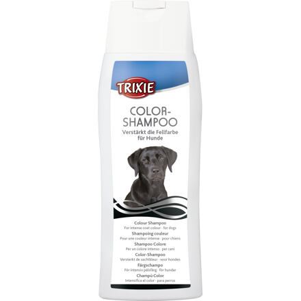Color šampon - černý 250ml TRIXIE - pro tmavé nebo černé psy