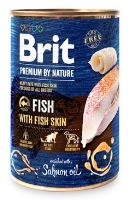 Brit Premium Dog by Nature konzerva Fish & Fish Skin 400g Brit Premium Dog by Nature konzerva Fish & Fish Skin 400g