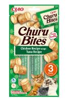 Churu Cat Bites Chicken wraps&Tuna Purée 3x10g Churu Cat Bites Chicken wraps&Tuna Purée 3x10g