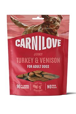 Carnilove Dog Jerky Turkey with Venison 100g
