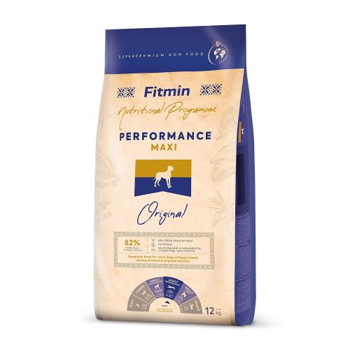 Fitmin dog maxi performance 12kg + 1kg