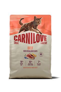 Carnilove True Fresh Cat Beef for Sterilised Adult 2kg