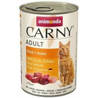 ANIMONDA konzerva CARNY Adult hovězí + kuřecí 400g (1)