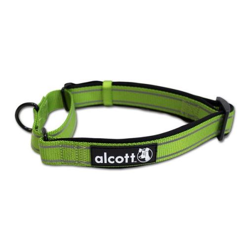 Alcott martingale reflexní obojek pro psy zelený