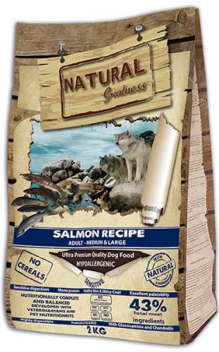 Natural Greatness Salmon Recipe Medium,Large - losos 2kg