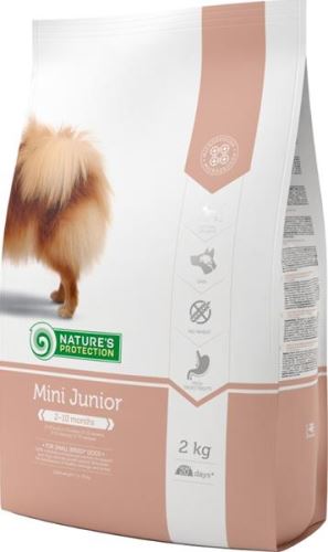Nature's Protection Dog Dry Junior Mini 2kg