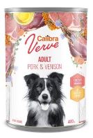 Calibra Dog Verve konzerva GF Adult Pork&Venison 400g (1)