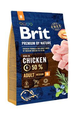 BRIT Premium by Nature Adult M 3kg