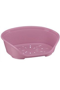 Pelech plast SIESTA DLX 6 růžový 70,5x52x23,5cm Ferplast