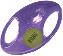 Hračka guma + tenis Jumbler míč rugby Kong Medium/Large (1)