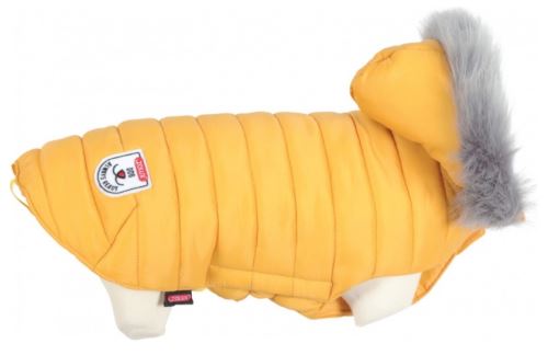 Obleček prošívaná bunda pro psy URBAN žlutá Zolux