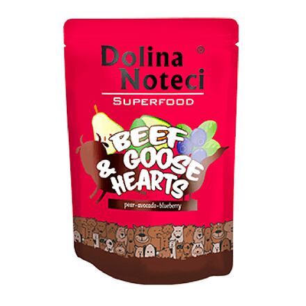 Dolina Noteci Superfood kapsička hovězí/husí srdce 300g