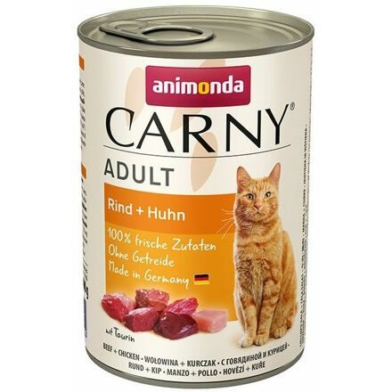 ANIMONDA konzerva CARNY Adult hovězí + kuřecí 400g
